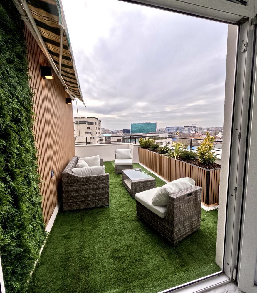 Apartament 3 camere premium, Palatul Parlamentului, cu terasa si panouri solare - Poză 1