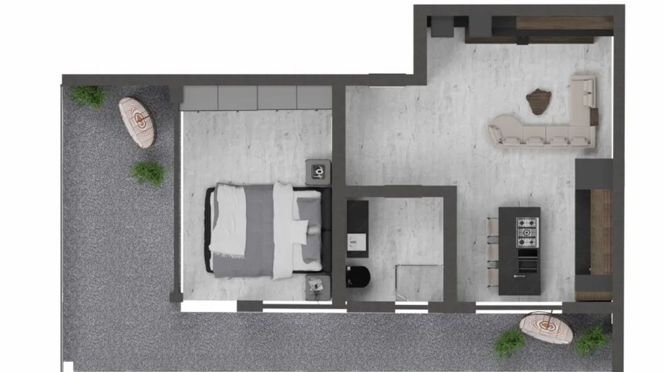 Dezvoltator vinde ap. 2 cam 52 mp Et. 5  An 2023  Comision 0% Mamaia Nord - Poză 29