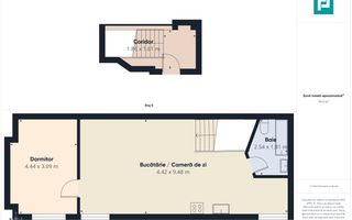 Apartament două camere Bulevardul Revoluției - Poză 10