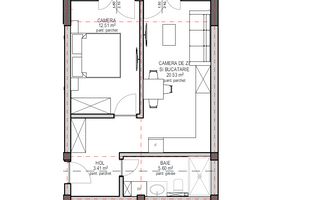 Apartament 2 camere  Lacul lui Binder, Sibiu - Schiță 6