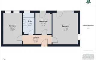 Apartament cu 2 camere - Bloc nou - Giroc - Timișoara - Poză 13