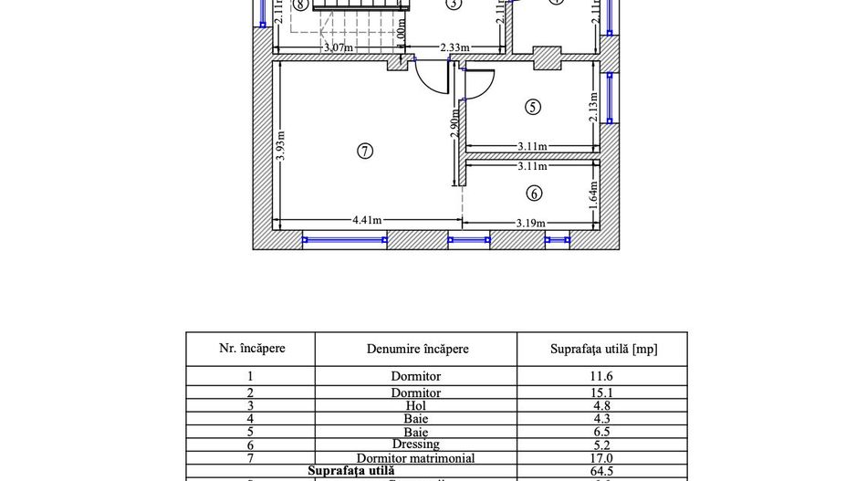 Vila finalizata cu acces de pe DN1, A3, A0 - TVA & Comision 0% - Schiță 35