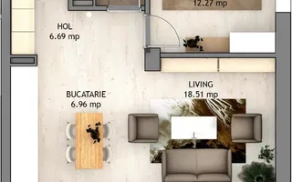 Apartamente cu 2 camere | Balcoane generoase | Doamna Stanca, Sibiu - Poză 12