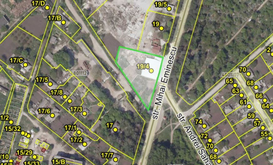 Vânzre, spațiu comercial, 758 mp, stada Mihai Eminescu, Glodeni - Poză 3