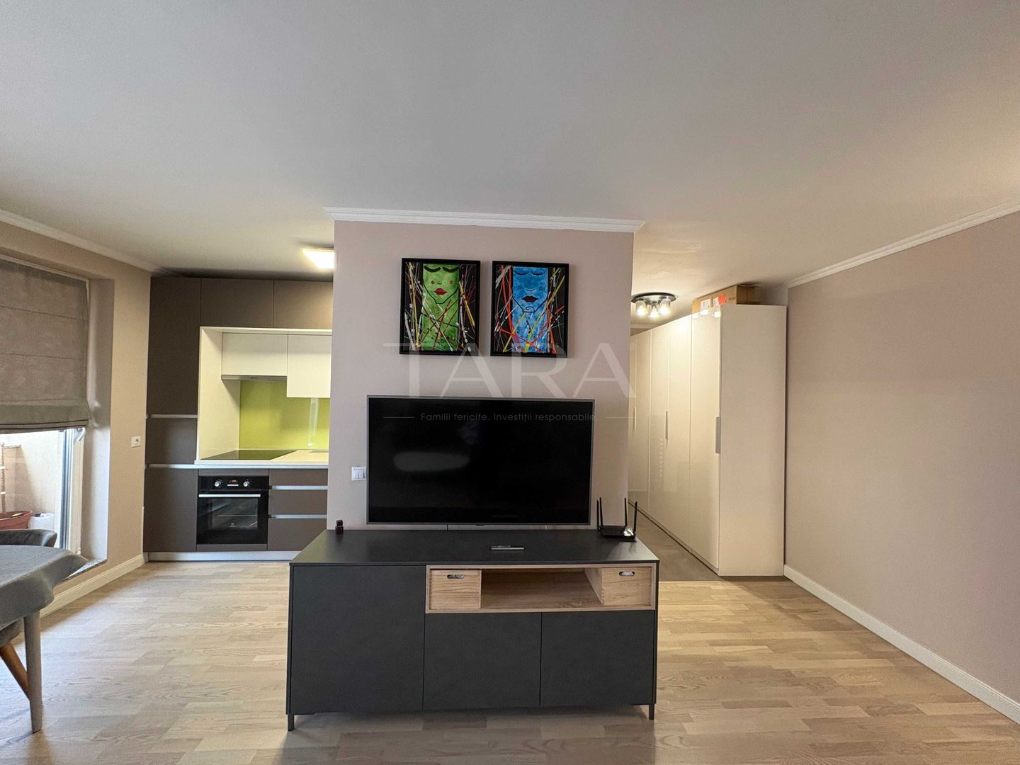 Apartament 2 camare, Andrei Muresanu Sud, mobilat si utilat. - Poză 2