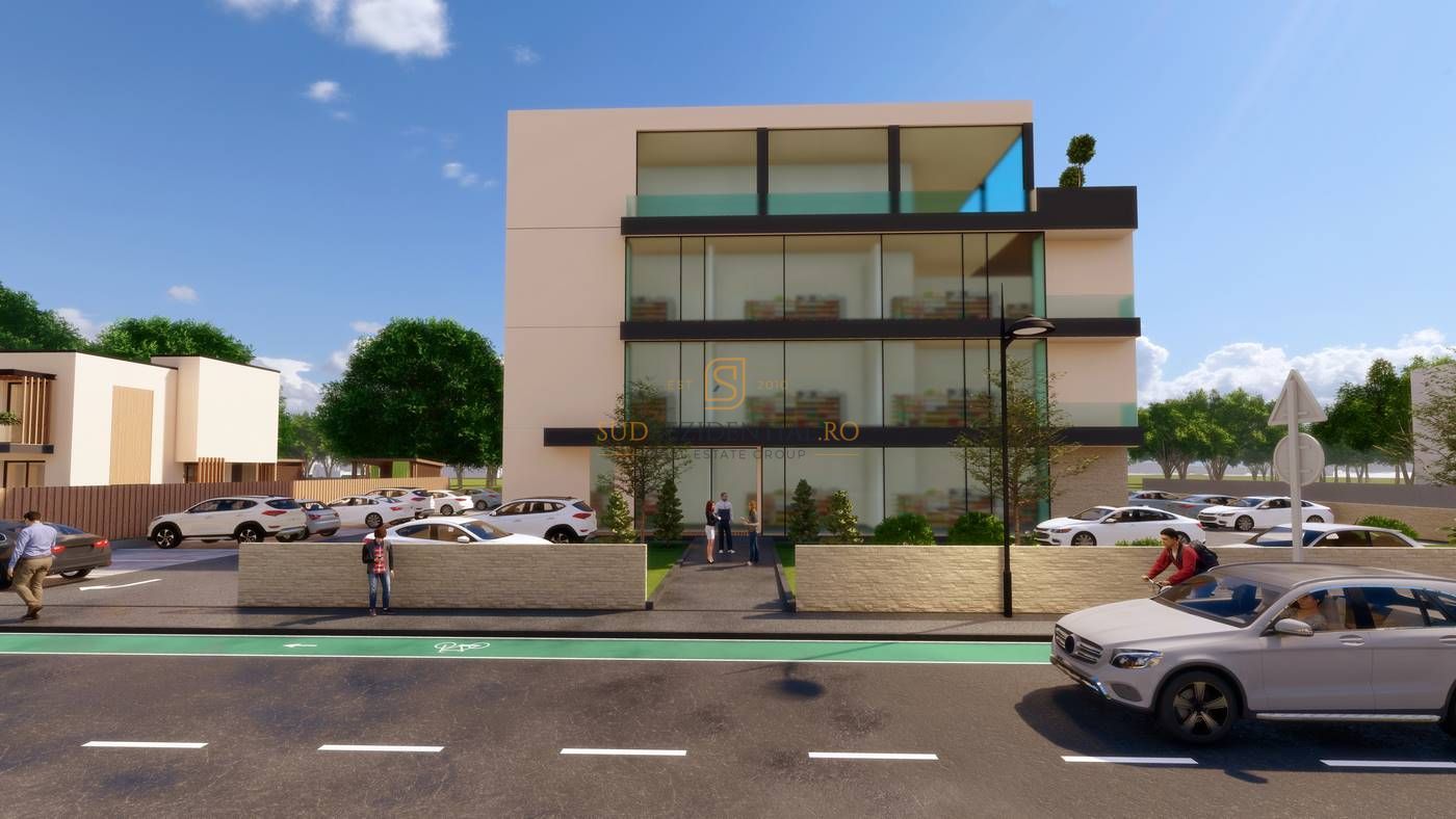 Cladire multifunctionala, Calea Bucuresti, P+3E, trafic intens - Poză 9