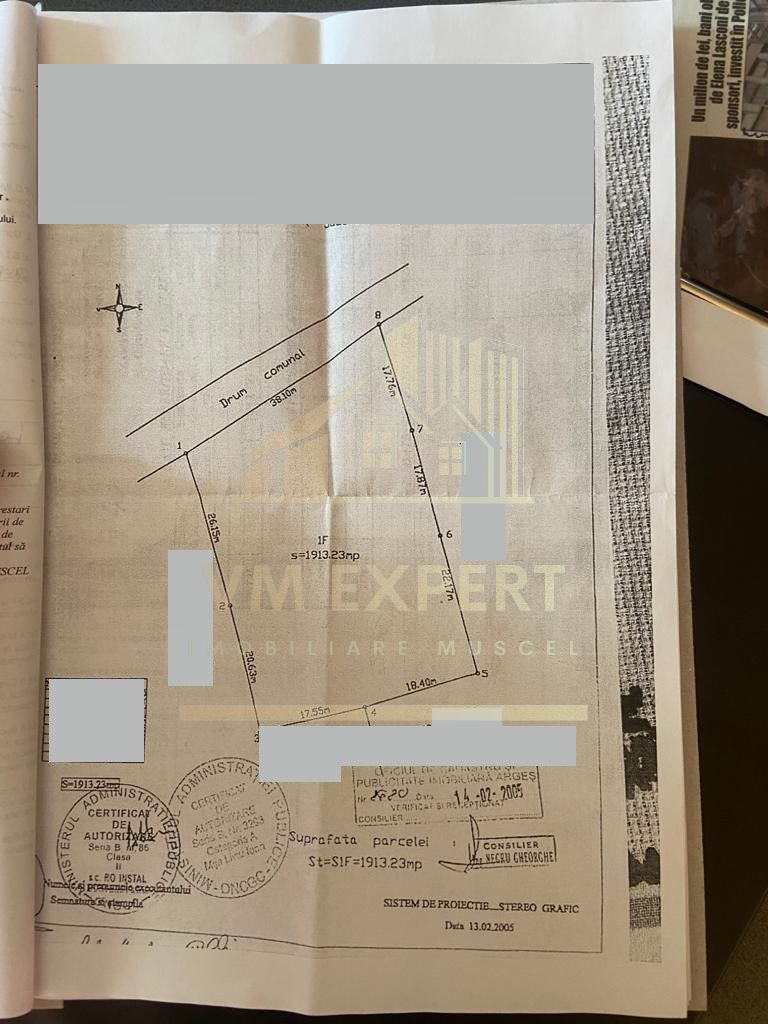 TEREN INTRAVILAN 956 MP LERESTI ARGES - Poză 4