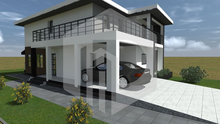 Casa singur in curte 160mpu 500 teren Selimbar - Poză 4