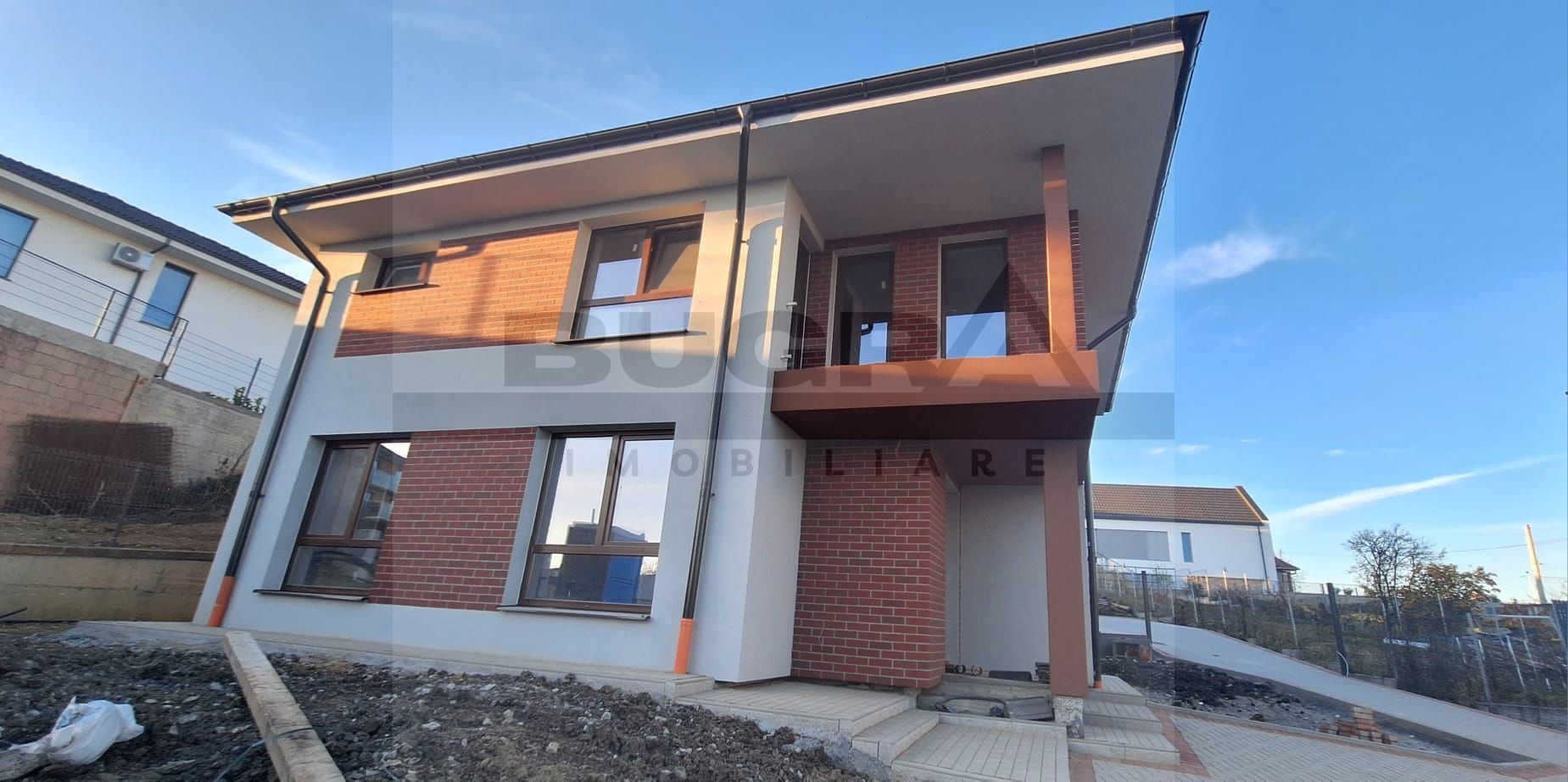 Casa individuala certificata NZEB de 120mp, teren 416mp in Dezmir - Poză 1