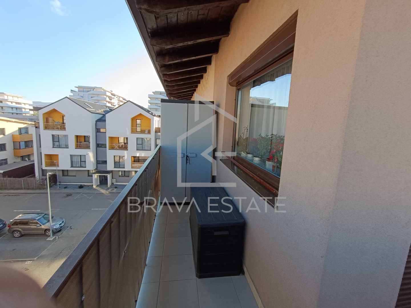 Apartament 2 camere, 56mp, balcon, parcare, mobilat, Floresti, zona Porii - Poză 3