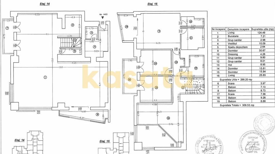 APARTAMENT | EXCLUSIVIST ÎN UPGROUND | TERASE CU VEDERE PANORAMICĂ - Poză 47