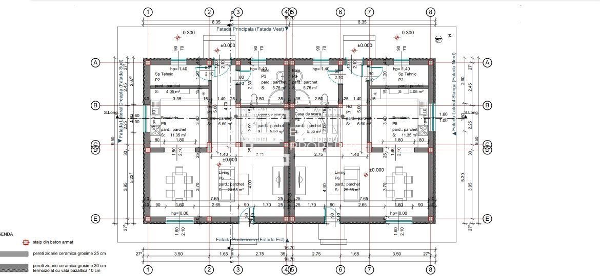 Casă duplex nouă | 125 mp utili | Teren 255 mp | 4 camere | Șelimbăr - Schiță 7