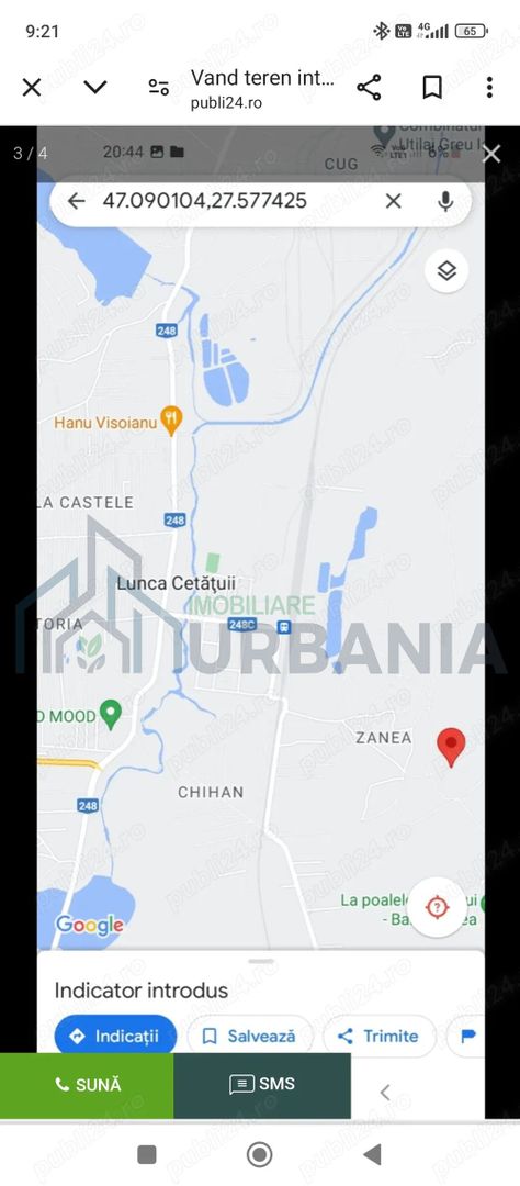 Teren intravilan Lunca Cetățui - Poză 4