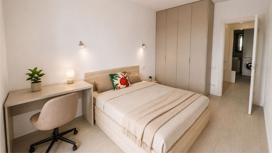 Apartament cu 2 camere de închiriat 61mp Universita Medicina UVVG Arad - Poză 7