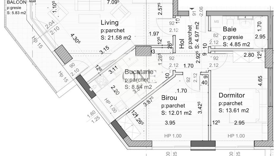 Apartament Imobil Nou - Poză 14