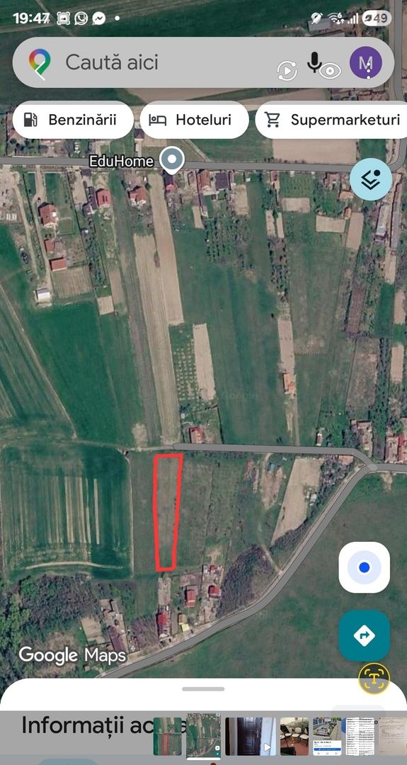 Teren Intravilan Sacadat 2000 mp - Poză 1