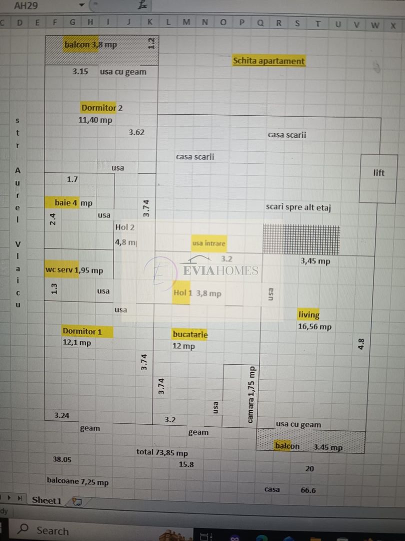 3 camere/2 bai/ Zona Cinema Marasti - Poză 5
