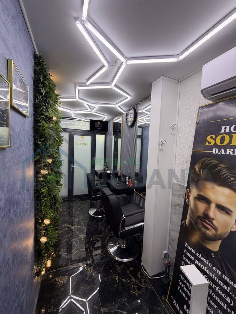 Barber Shop de Închiriat, Alexandru cel Bun - 2 Posturi, Amenajat și Mobilat - Poză 1
