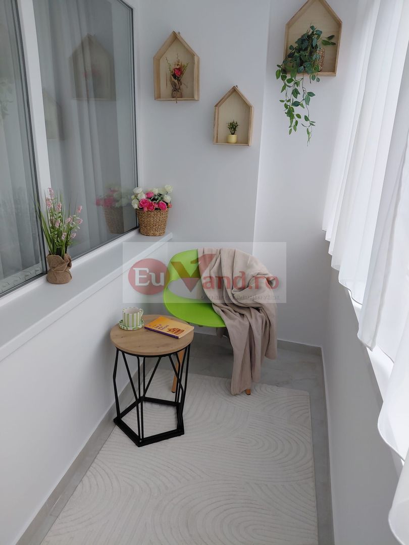 Vanzare - apartament cu 3 camere, Micro 16, renovat, mobilat nou - Poză 9