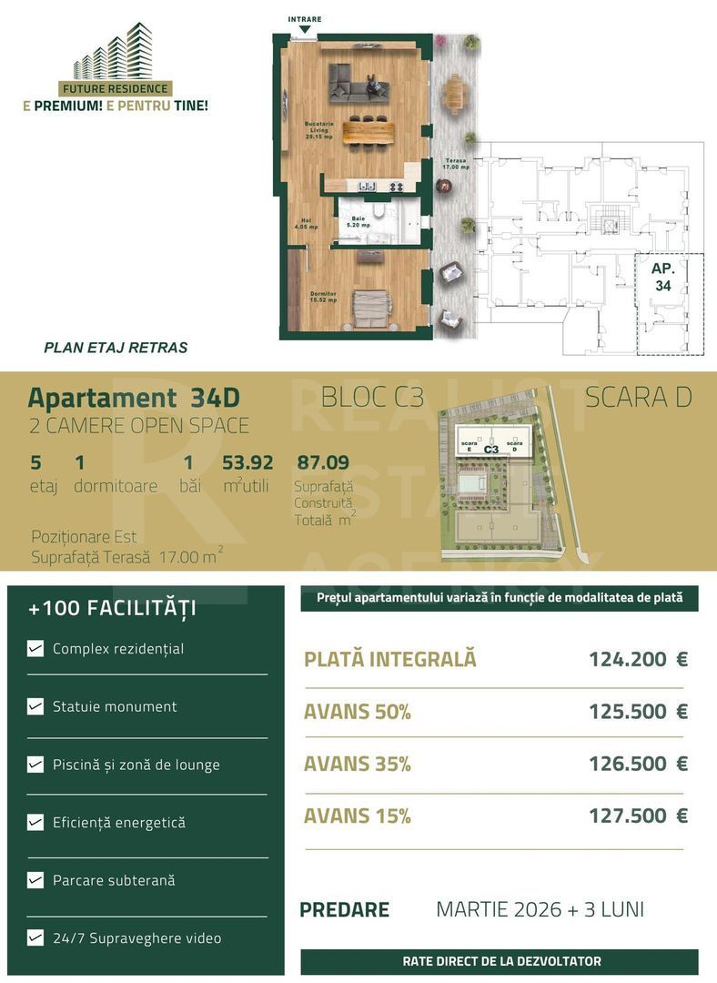 Vânzare, apartament, 2 camere, zona Torontalului, Timișoara - Poză 8