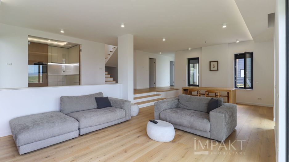 Casa individuala superba, amenajata in stil scandinav Dezmir COMISION 0% - Poză 3