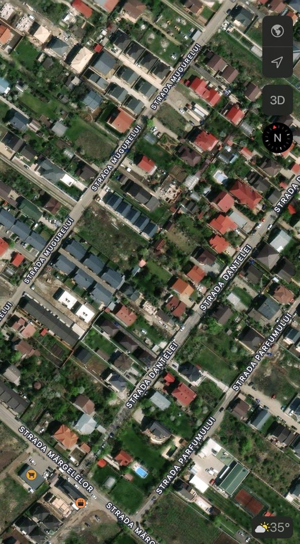 Teren de vanzare 1000 mp Bragadiru- Strada Dantelei - Poză 1