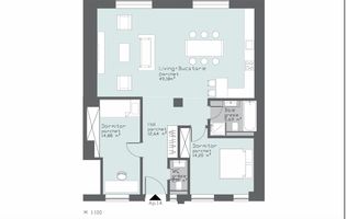 Apartament renovat în clădire istorică - are garaj