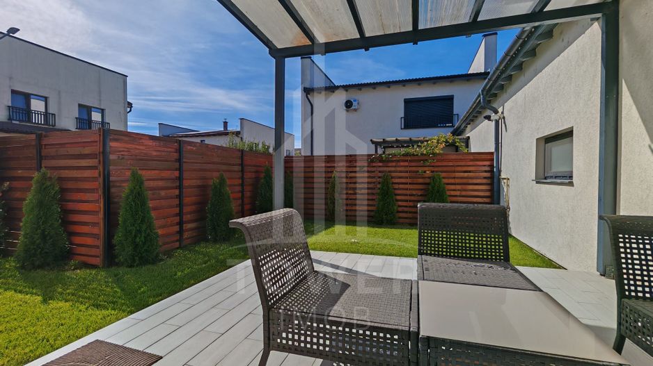 Casă de închiriat în Șelimbăr – 110 mp | 3 dormitoare | Curte amenajată - Poză 3