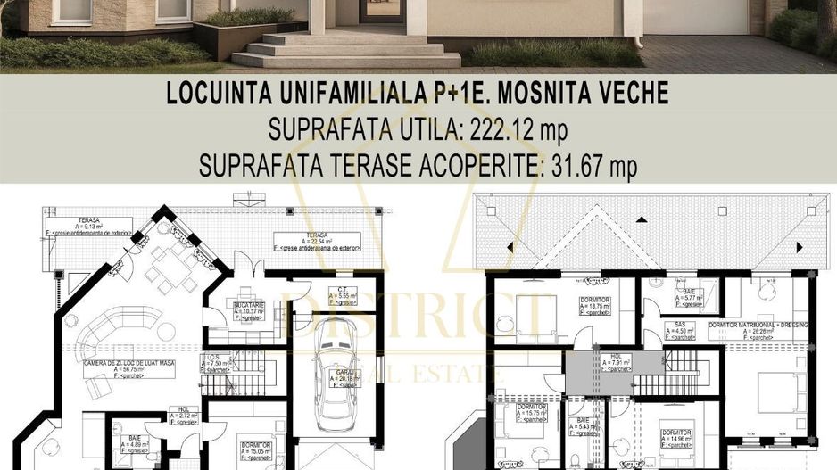 Casa individuala deosebita, cu garaj | Mosnita Veche - Poză 2