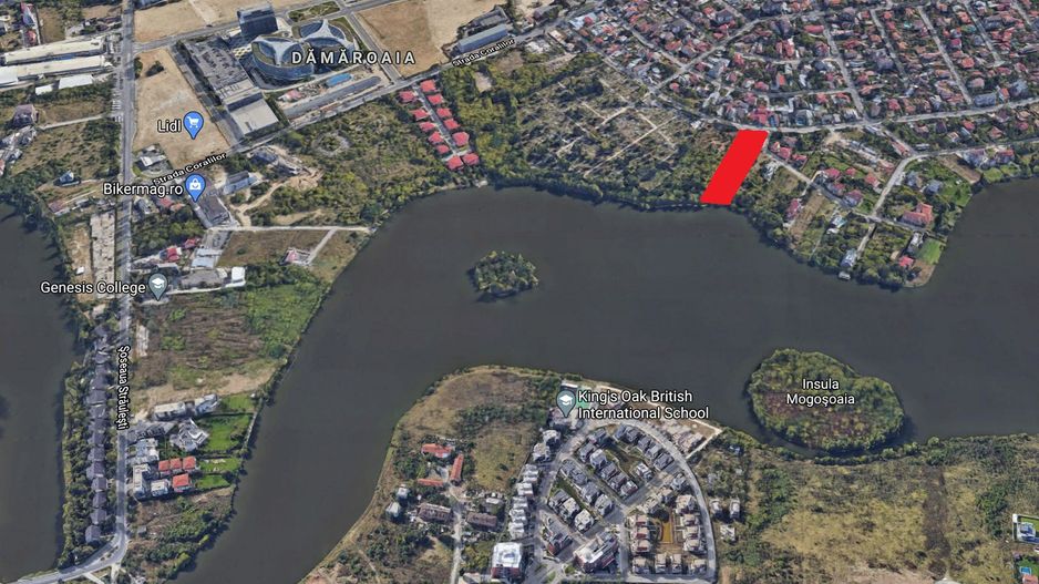 Teren 5963 mp deschidere lac Grivita 42 m cu deschidere la strazi 77 m - Poză 6