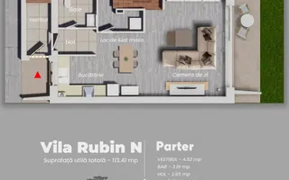 Casa noua tip duplex | 4 camere | 4 bai | Cosmopolis - Poză 20