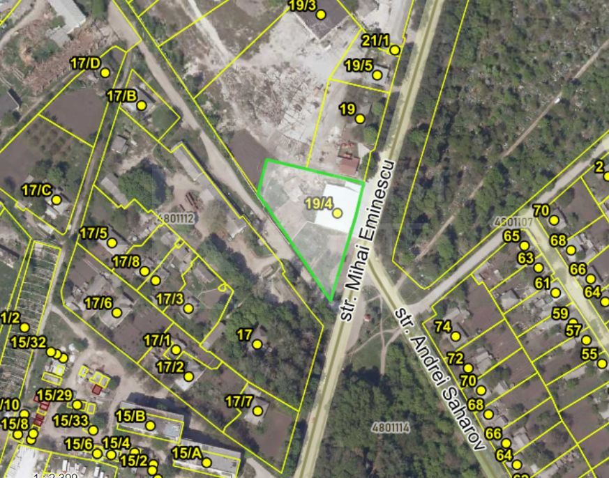 Vânzre, spațiu comercial, 758 mp, stada Mihai Eminescu, Glodeni - Poză 3