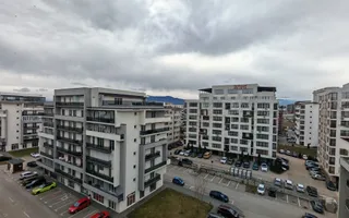Penthouse 100 mp, terasă generoasă- vedere panoramică, compartimentare excelenta - Poză 14