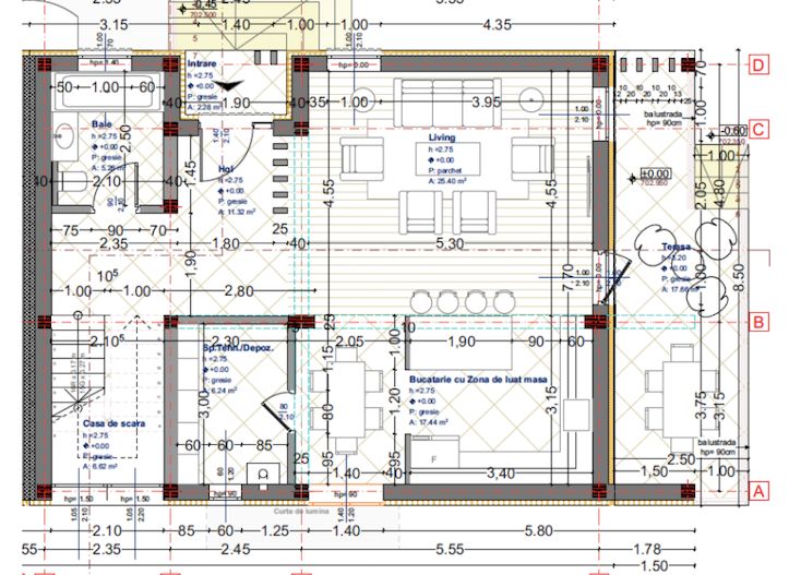 0% comision | Casă cuplată | arhitectură contemporană | Feleacu - Schiță 4