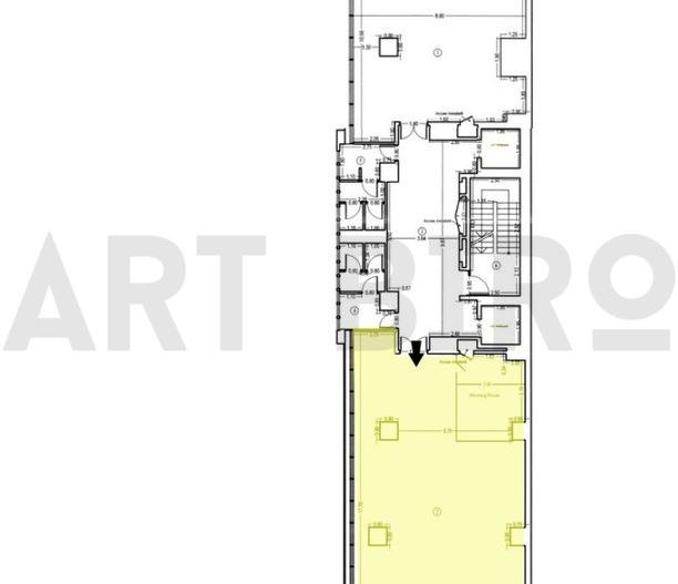 Zero comision, 201mp birou mobilat clasa A, Victoriei, 7' metrou - Schiță 10