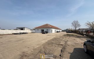 Hala + teren de închiriat pentru service auto / dezmembrări / depozit - Poză 2