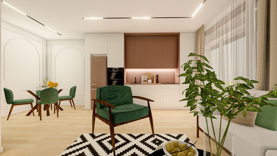 Apartament nou cu 2 camere ARED - Comisionn 0% la cumparare - Poză 6