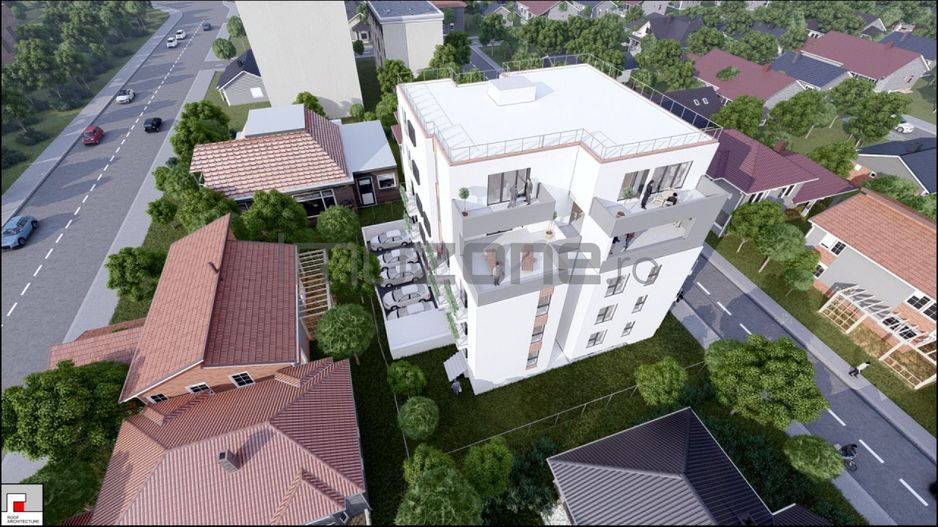 Gorjului - Moinesti - Timisoara, bloc nou, 2camere,  bucatarie inchisa, centrala - Poză 14