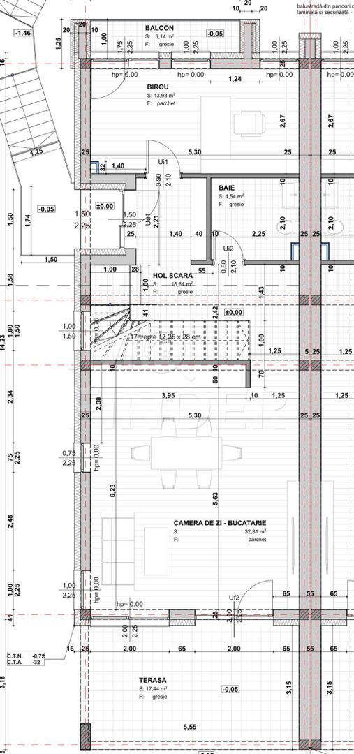 Vanzare casa tip duplex, Borhanci, 176 mp , 260 mp teren - Poză 9