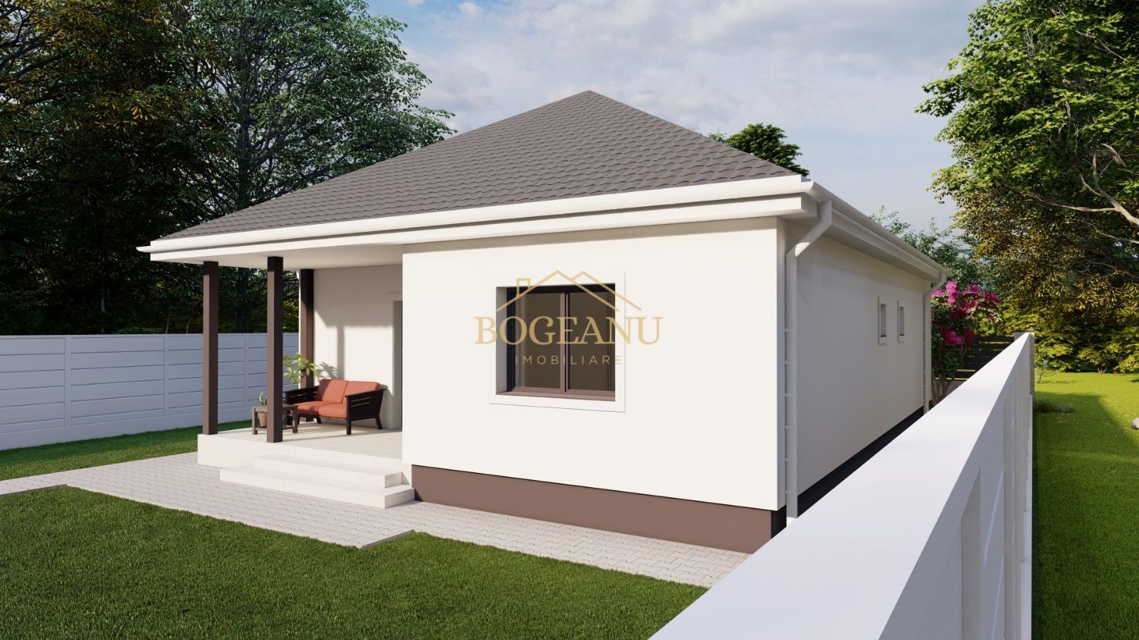 BG124-Teren cu Aut.Constr Proiect Casa parter 614 mp - Poză 8