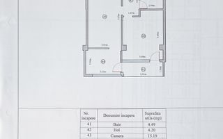 Tomis Nord (COD 05) - Campus | Apartament 2 Camere Decomandate|Premium - Schiță 3