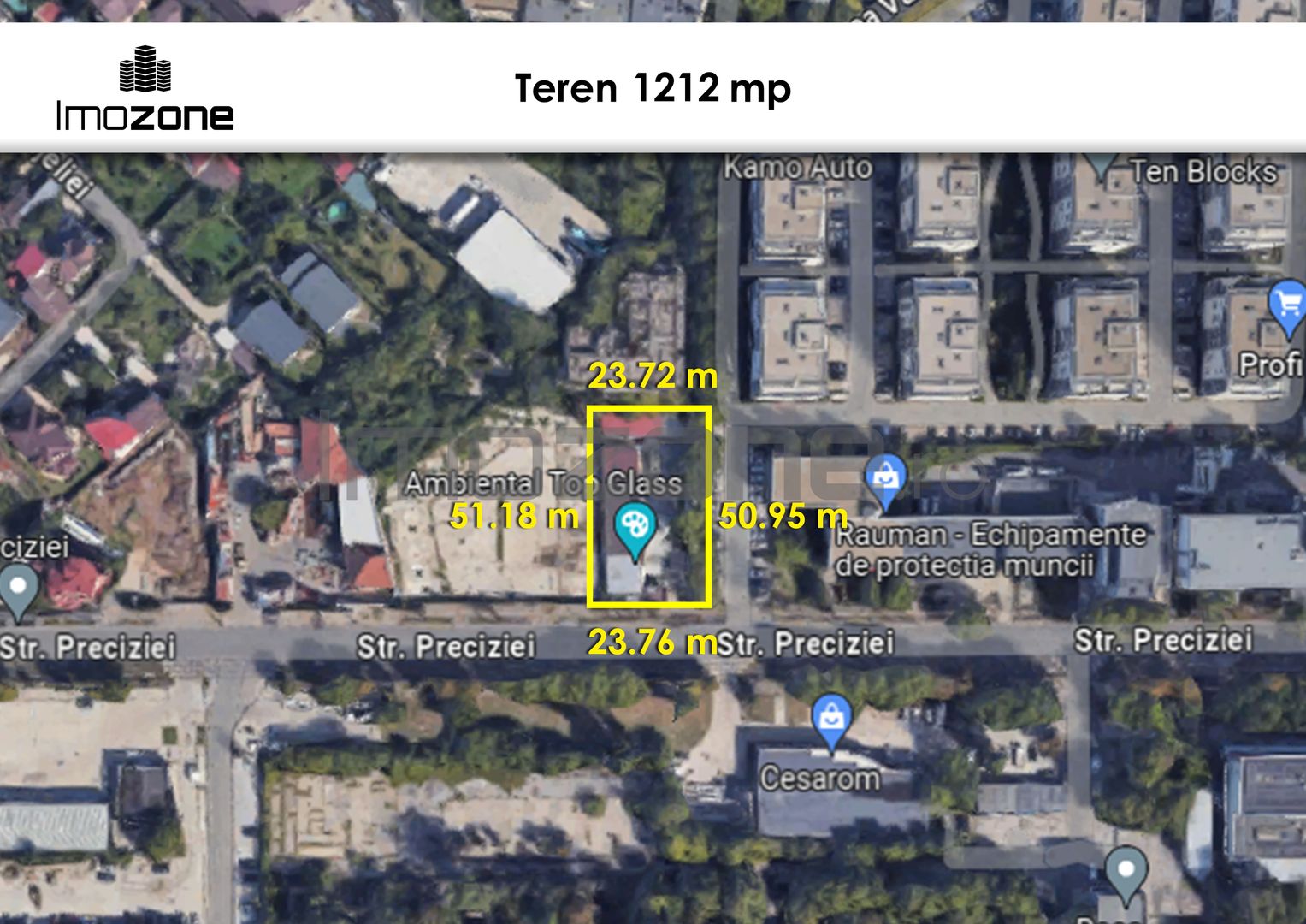 Oportunitate investitie, Militari - Preciziei, teren stradal, 1212 mp! - Poză 3