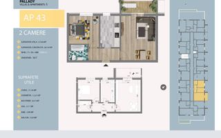 AP. 2 CAMERE SALAJAN- CENTRALA PROPRIE, BUCATARIE INCHISA, COMISION 0% - Poză 7