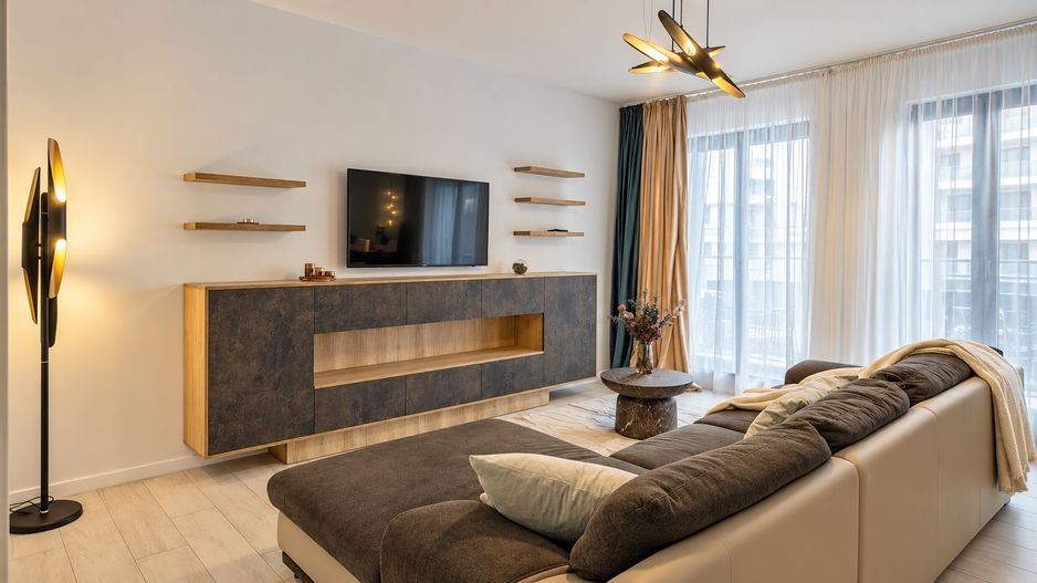 For Rent | Luxury 3-Room Apartment | Pet Friendly | 88 sqm | Floreasca - Poză 2