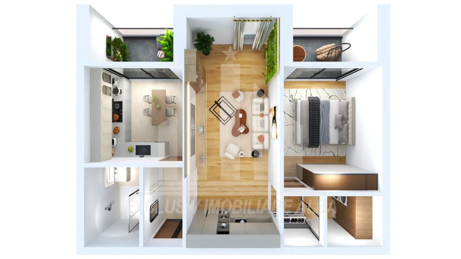 Apartament 2 camere | 53 mp | Etaj 1 | Bloc Nou 2026 | Cetate - Poză 1
