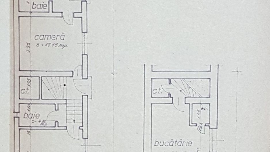 Apartament cu 1 camere de vânzare - Schiță 8