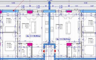 Apartament cu 3 camere/59 mp/Terasa 26mp/imobil NZEB. - Poză 2