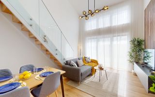 Penthouse 3 camere, intabulat, mobilat si utilat (NCL-33D-Mi-ap.12) - Poză 1