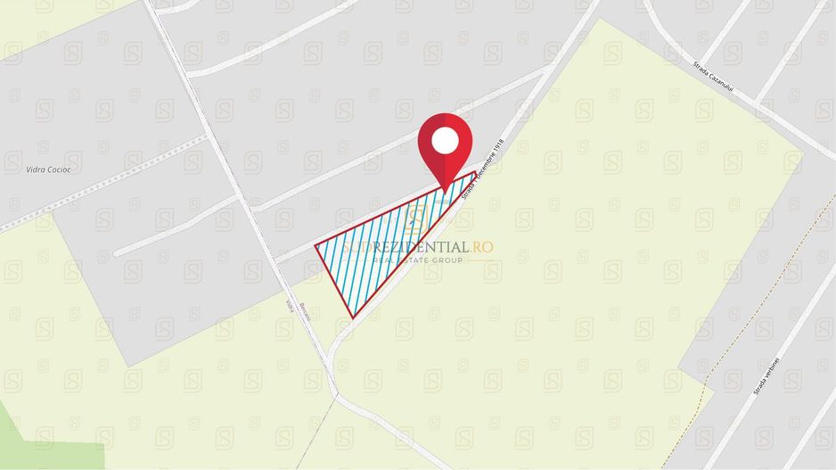 Lot de teren 1250 mp, Strada 1 Decembrie, Comuna Berceni - Poză 4