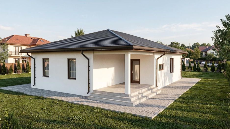 Casa Individuala Dudestii Noi,Parter,4 Camere,2Bai,Terasa Acoperita - Poză 2